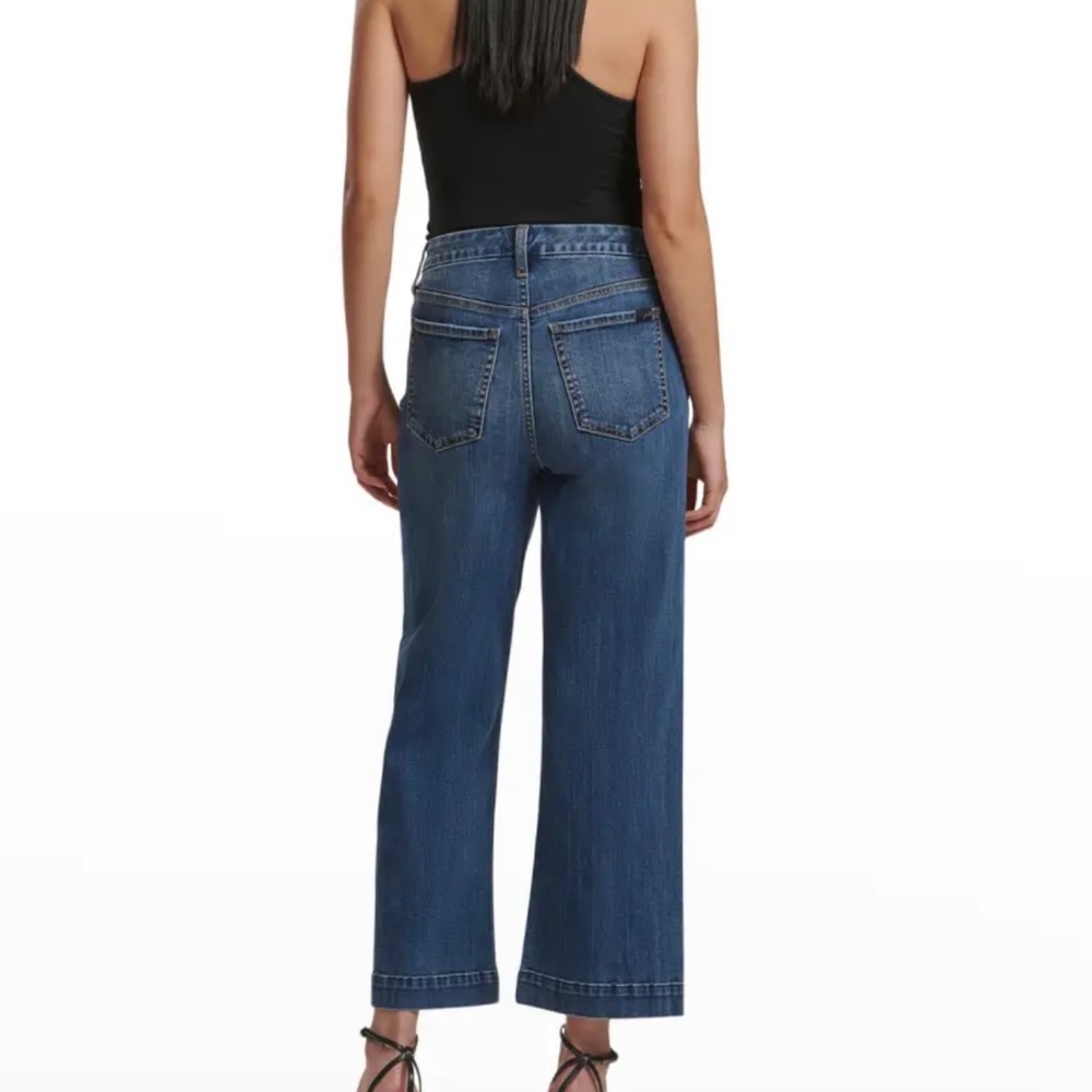 Jen7 Cropped Wide Leg Jeans NWT